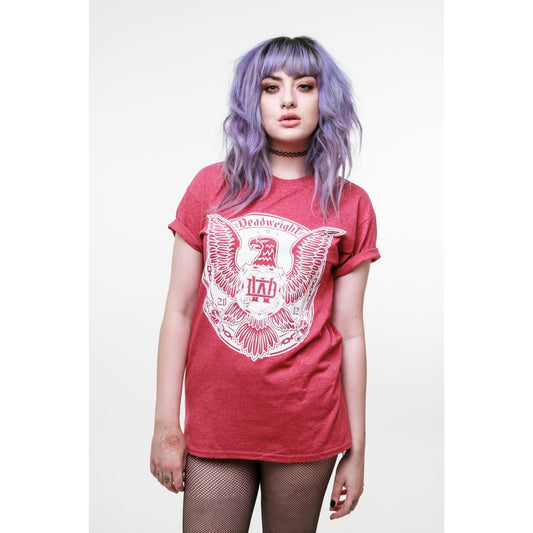 Eagle MK2 T-Shirt - Heather Cardinal